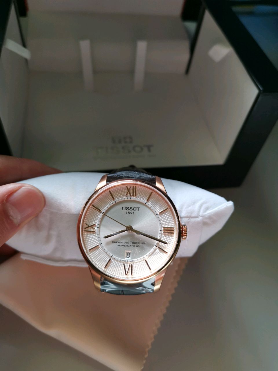 天梭tissot-杜鲁尔系列 t099.407.36.038.00 机械男表