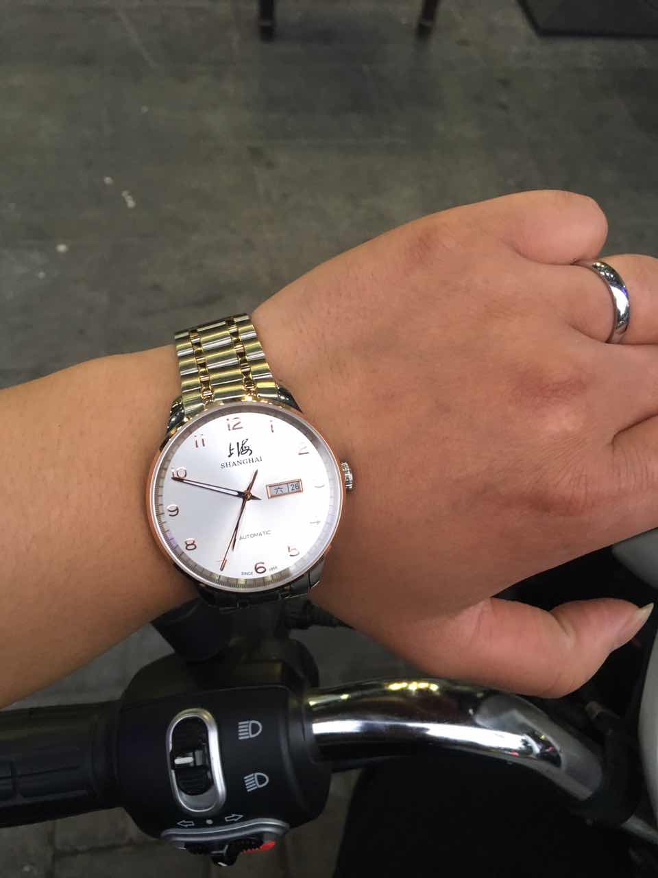 上海SH3013R-2手表「表友晒单作业」手表漂亮，...