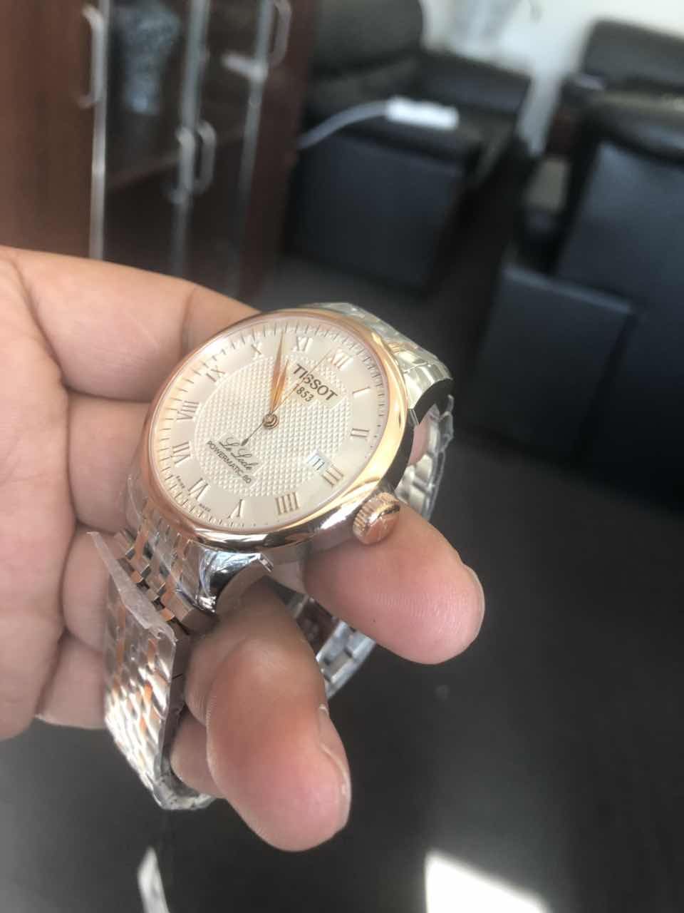 天梭t006.407.22.033.00价格及图片,tissot力洛克男表