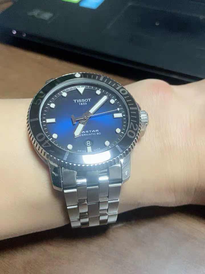 天梭tissot-海星系列 t120.407.17.041.00 自动机械男表