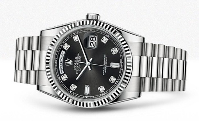 劳力士rolex-星期日历型系列 118239-a-83209黑石 男士机械表
