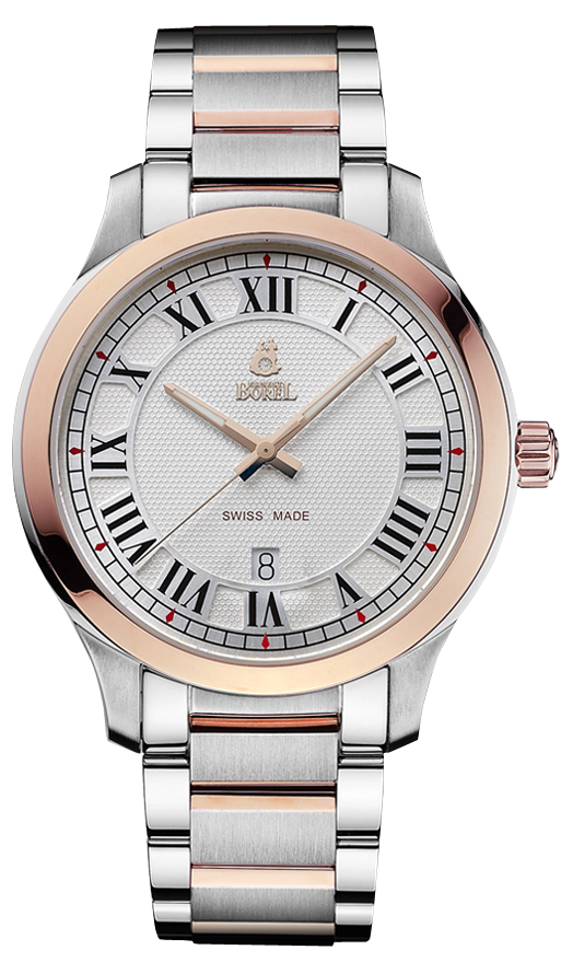 依波路石英大盘40mm-45mm表盘不锈钢手表【正品】_-不