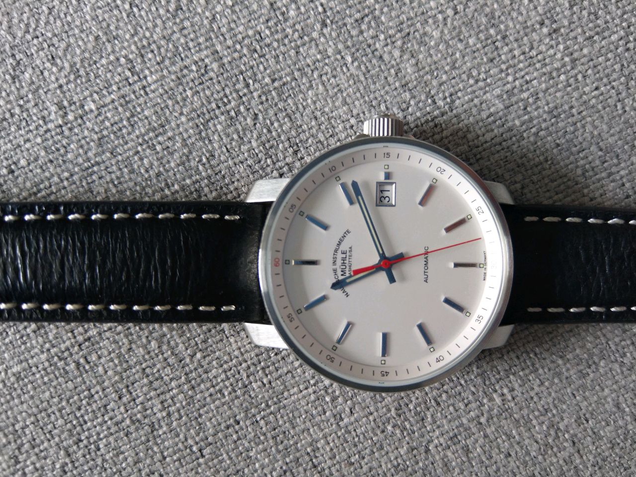 莫勒m12521lb手表表友晒单作业外观及做工