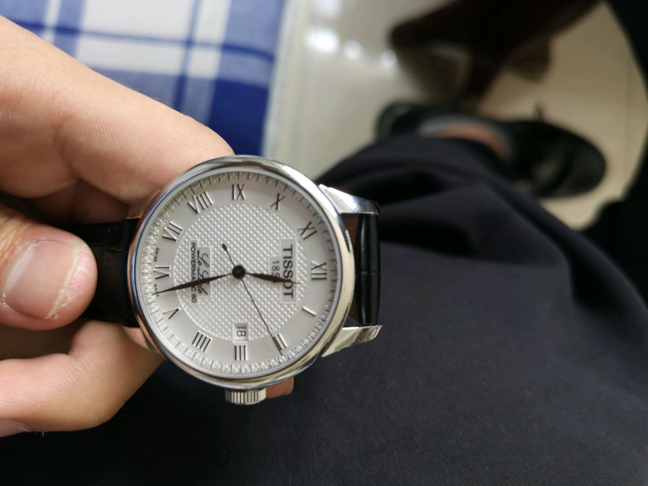 天梭t0064071603300手表表友晒单作业挺好的