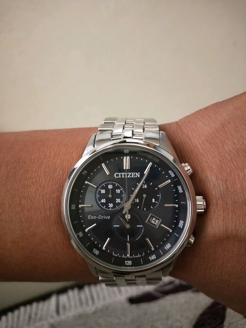 西铁城at214055l手表表友晒单作业都第二次购