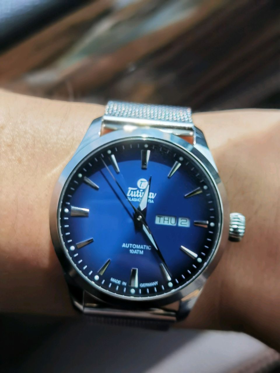 tutima拓天马-sky天空之城系列 6105-22 自动机械男表