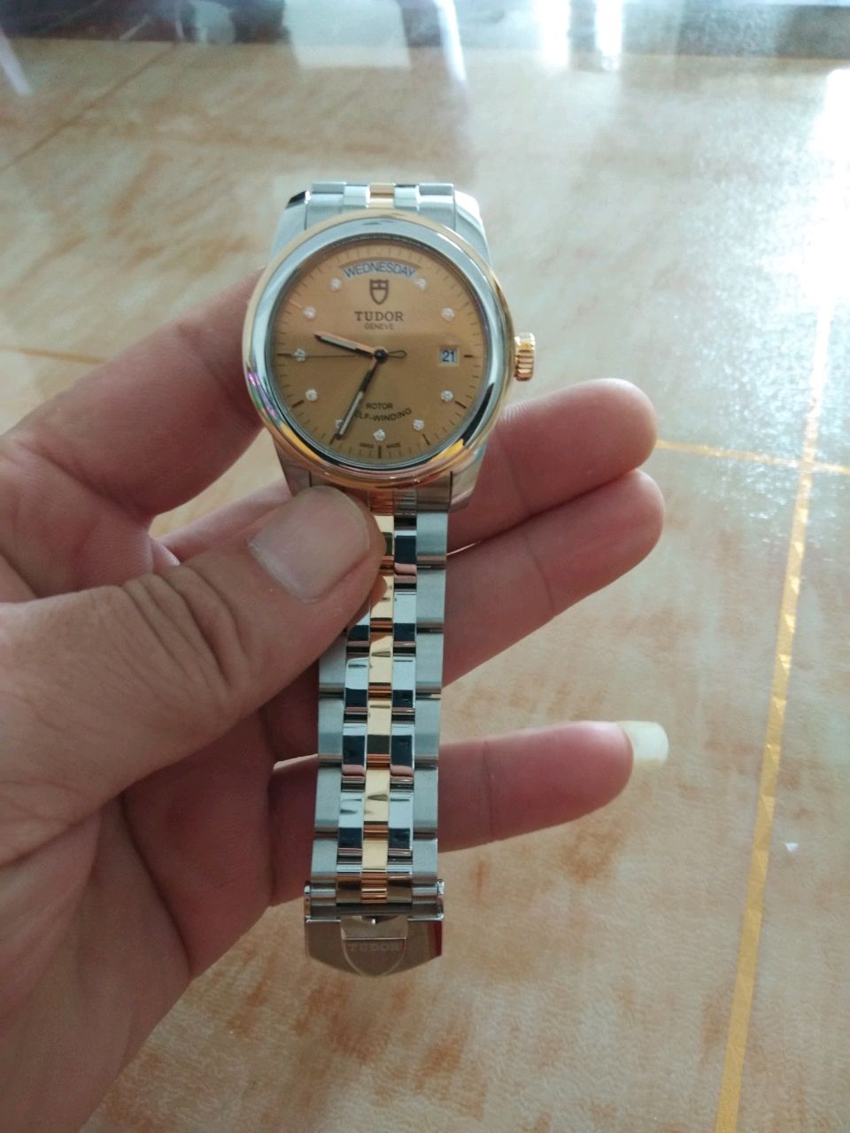 帝舵56003-68063(镶有10颗钻石)手表【表友晒单作业】表刚收到,...