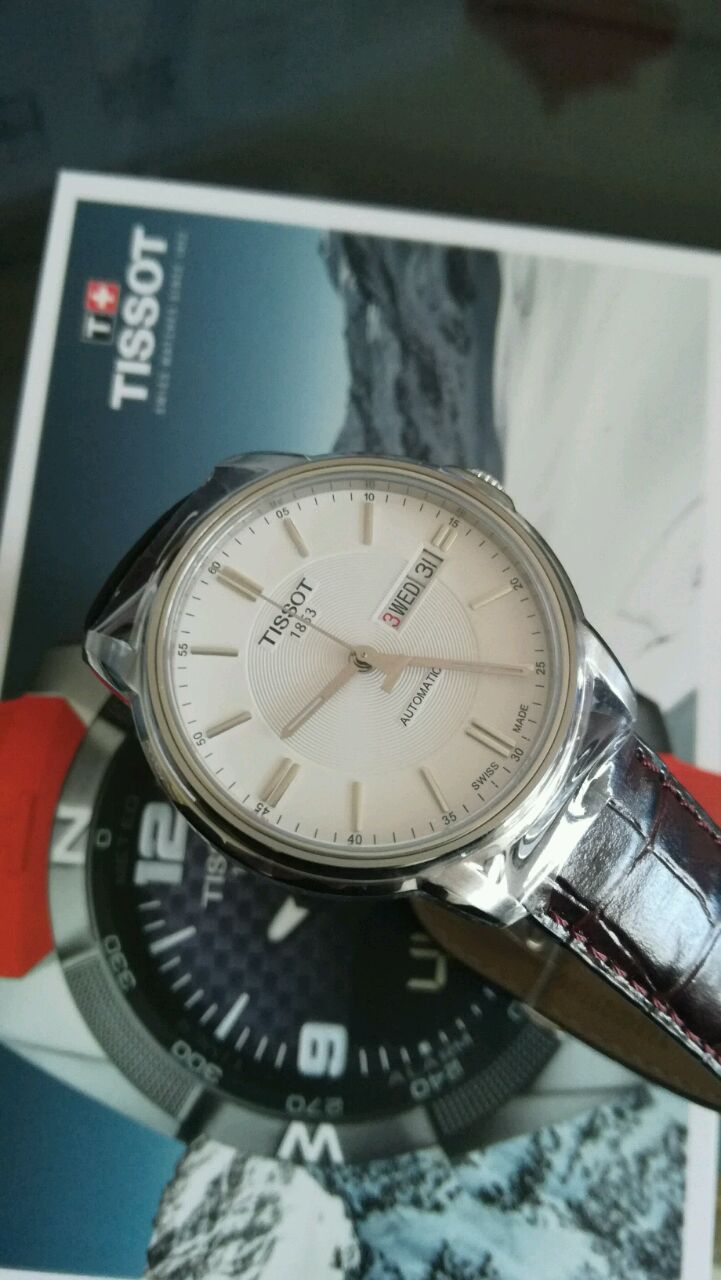 天梭t0654301603100手表表友晒单作业物流真心快