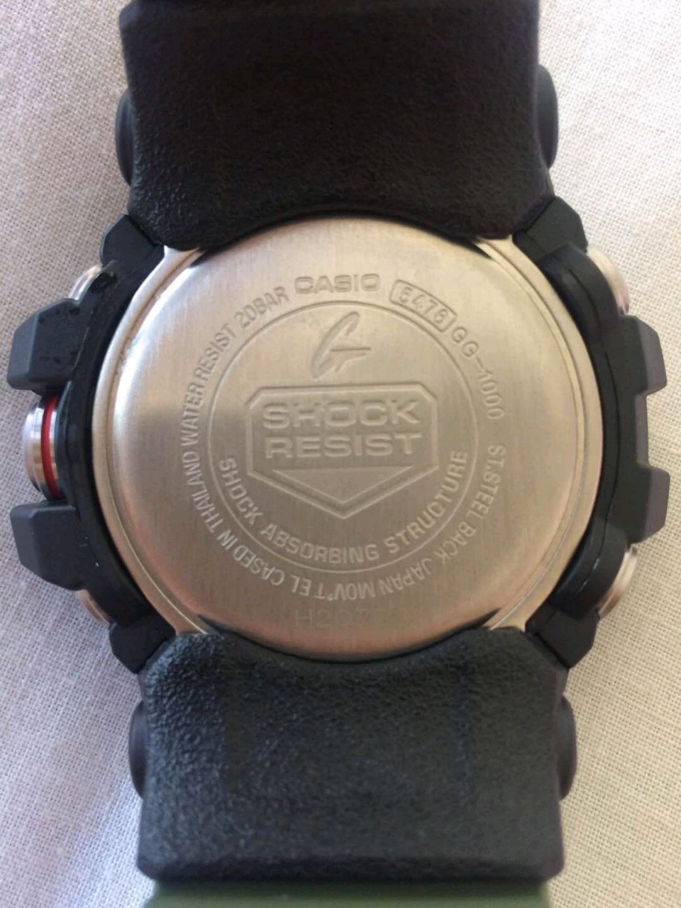 卡西欧GG-1000-1A3PR手表【表友晒单作业】这已经是在...