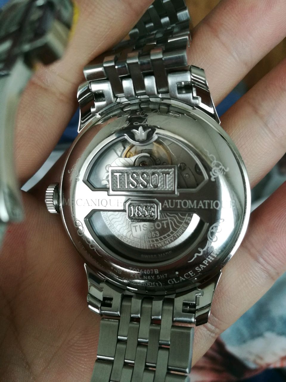 天梭t0064071105300手表表友晒单作业先夸一波顺