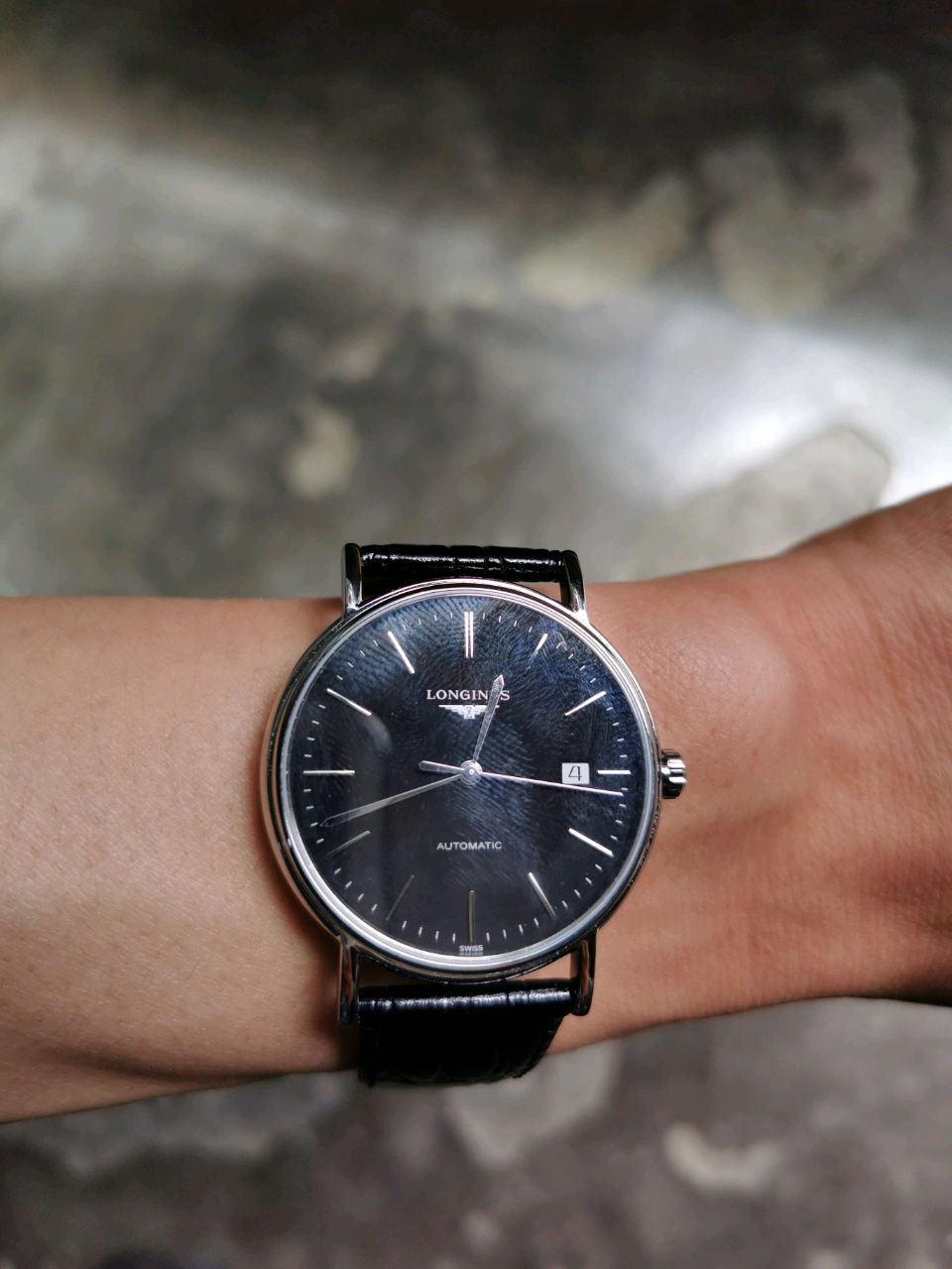 浪琴l49214522手表表友晒单作业手表挺好