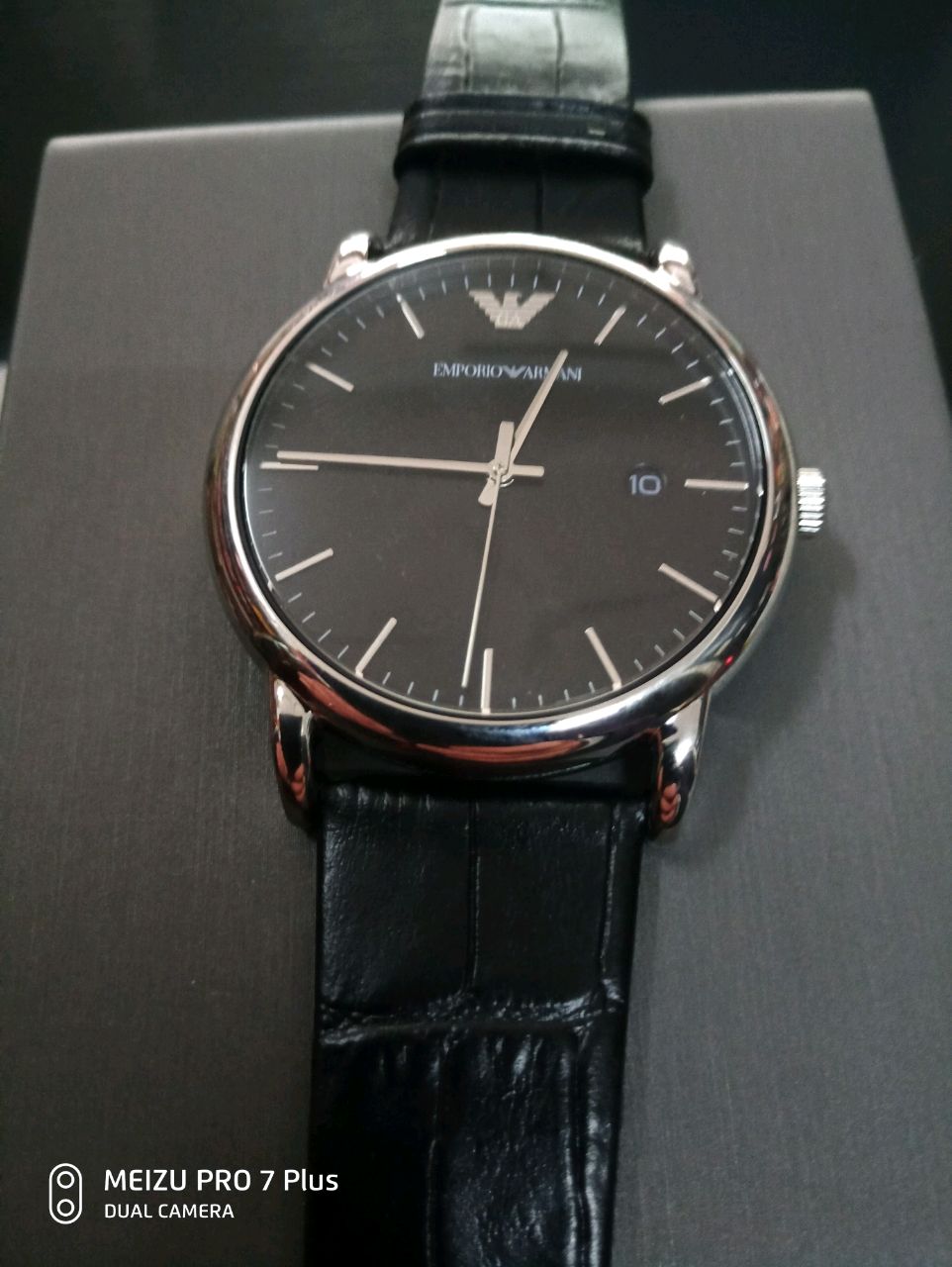 阿玛尼ar2500手表表友晒单作业很好物流