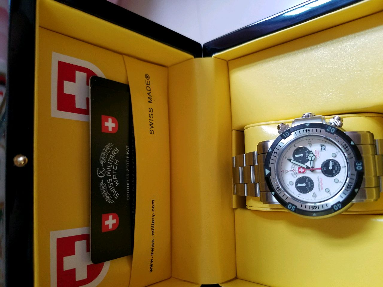 瑞士军表1725手表「表友晒单作业」非常好的一...