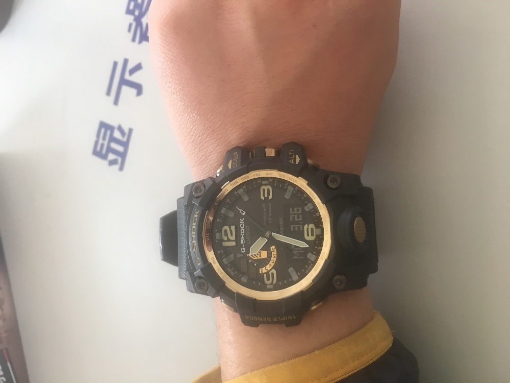 卡西欧GWG-1000GB-1APR手表【表友晒单作业】非常的霸气...