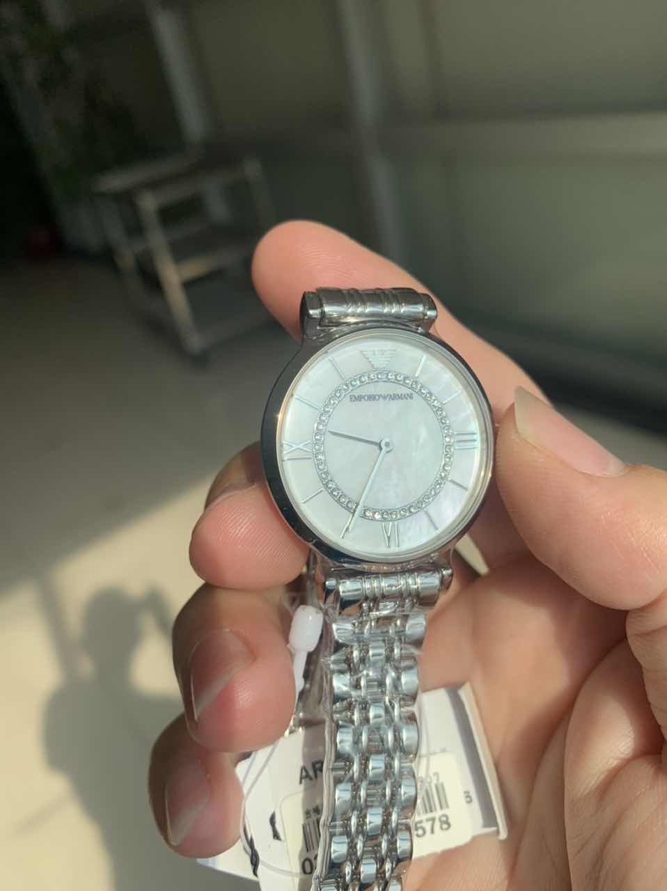 阿玛尼ar1908手表表友晒单作业时尚潮流