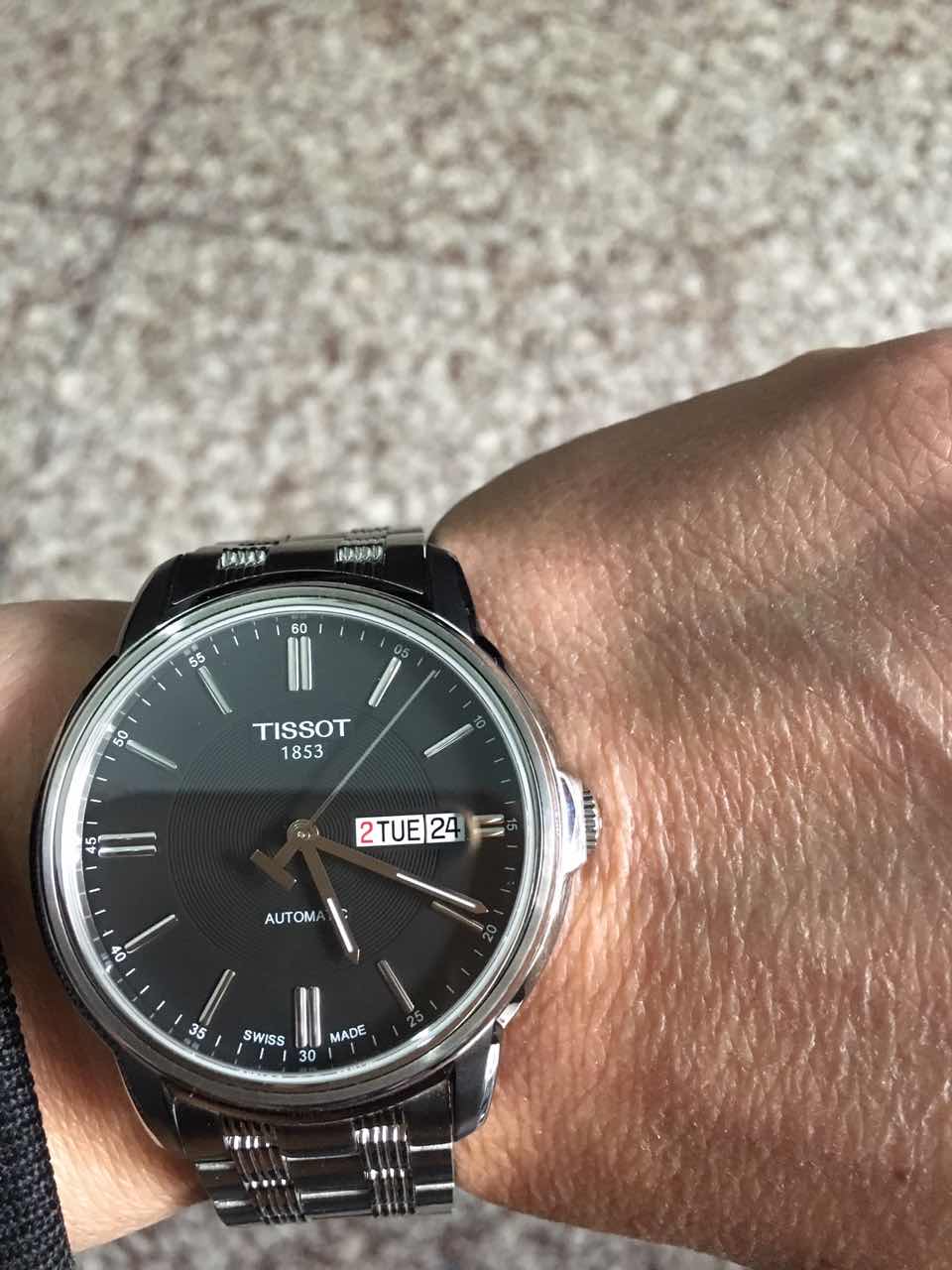 天梭t0654301105100手表表友晒单作业万表61号