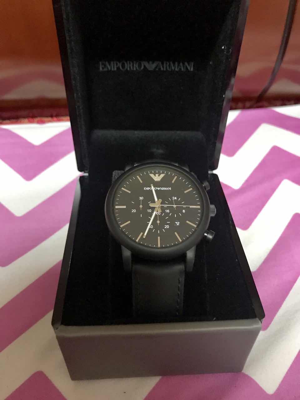 阿玛尼ar1970手表表友晒单作业还不错很