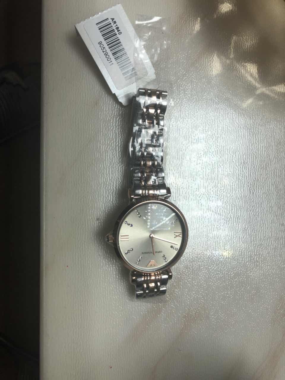 阿玛尼ar1840手表表友晒单作业很好看正