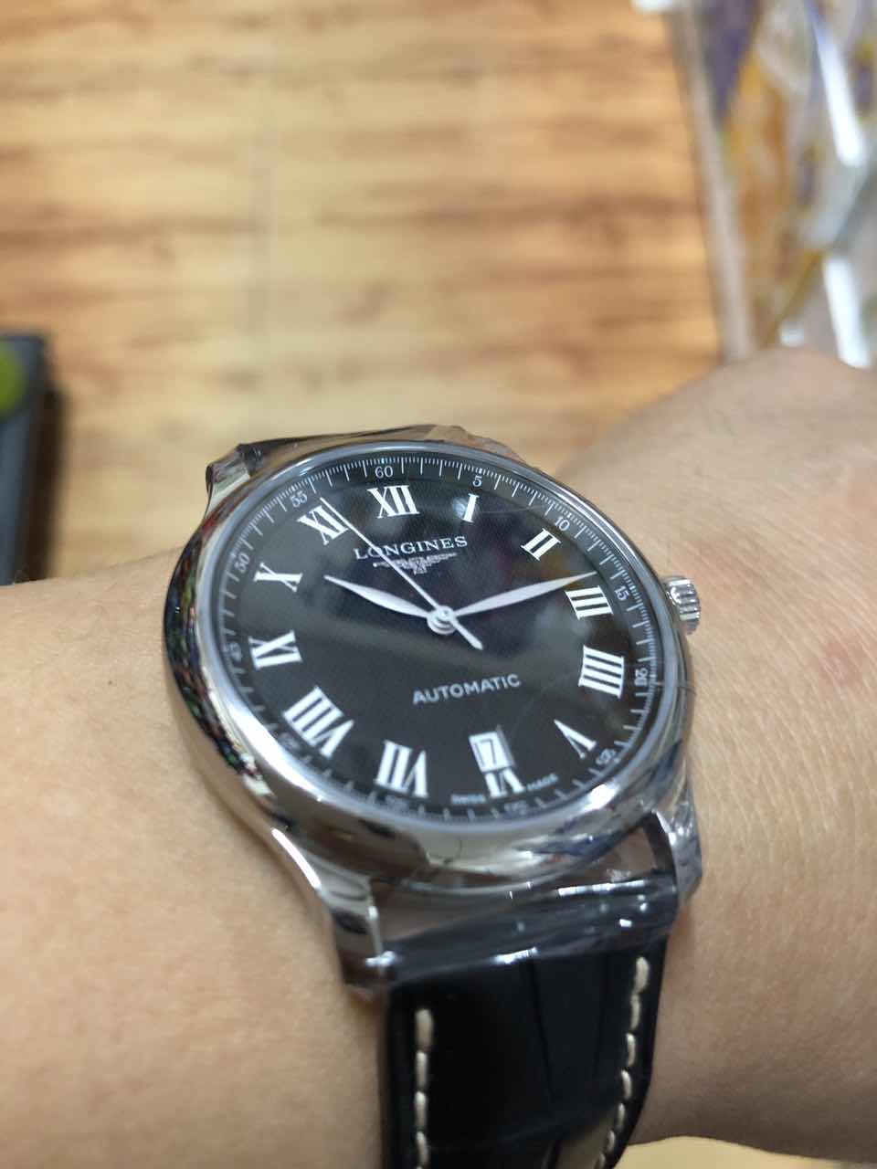 浪琴l26284517手表表友晒单作业非常漂亮的