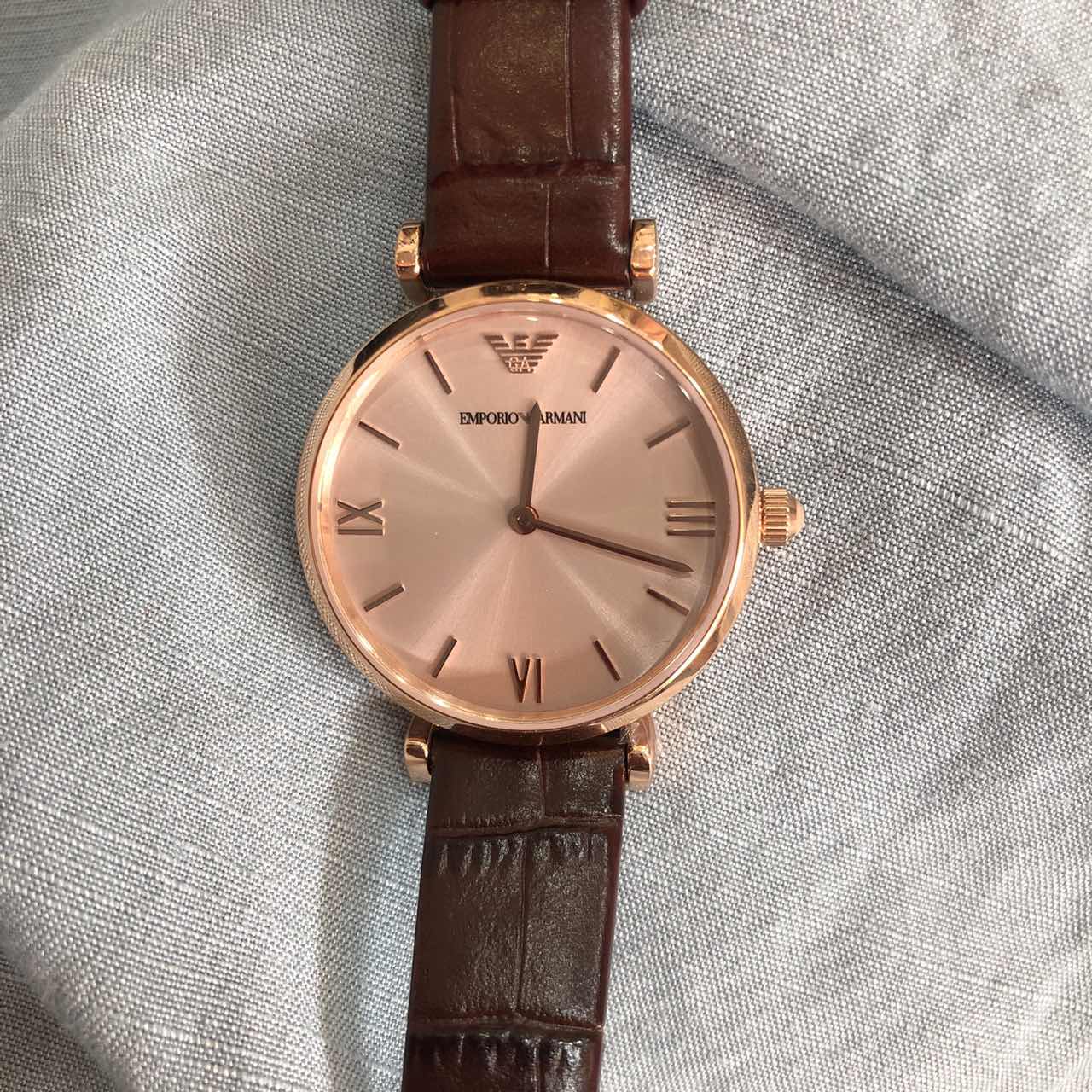 阿玛尼ar1911手表表友晒单作业很好看很