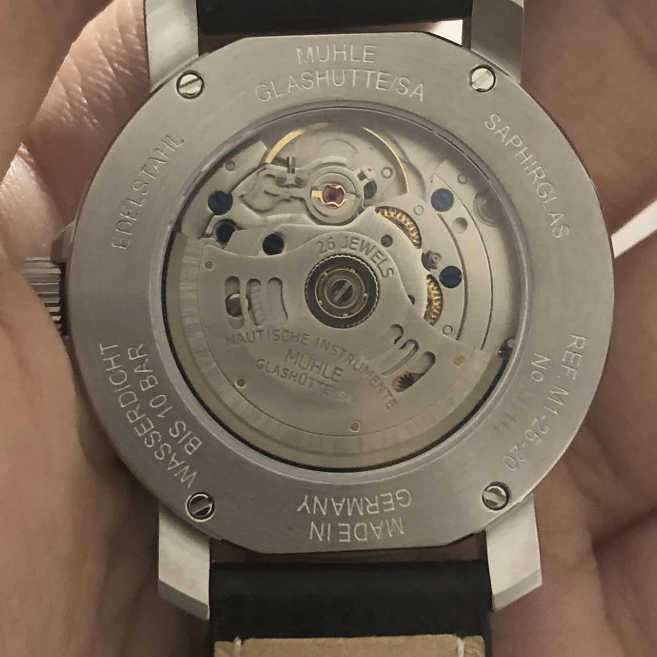 莫勒m12521lb手表表友晒单作业拿到货以后