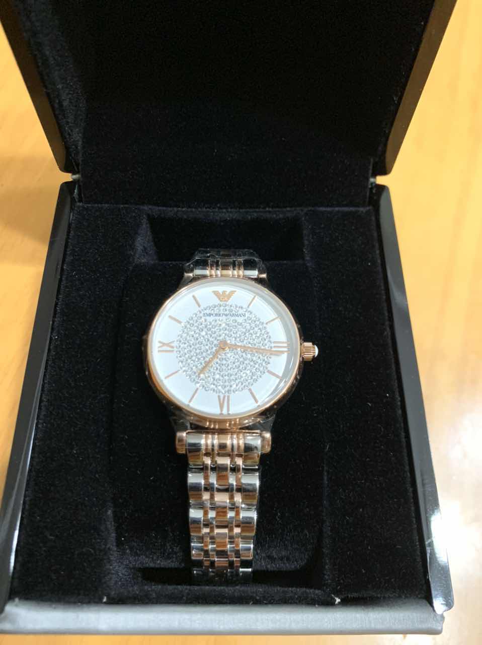 阿玛尼ar1926手表表友晒单作业收到货还