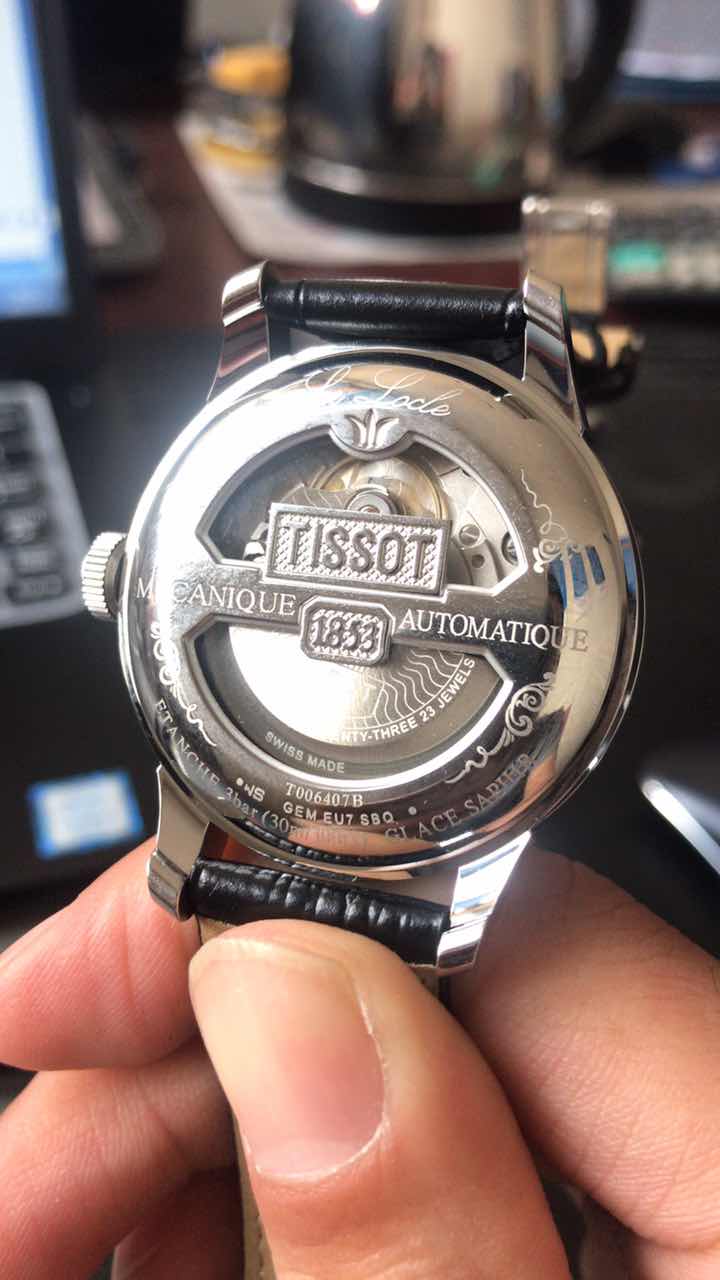 天梭t0064071603300手表表友晒单作业戴上效果不