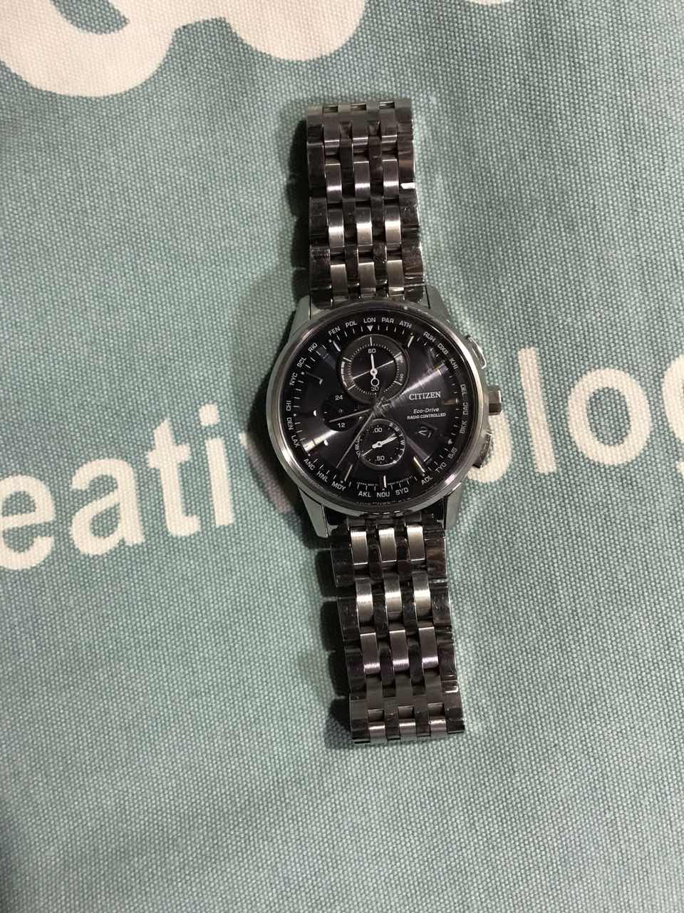 西铁城at8110-61e手表【表友晒单作业】很不错**.