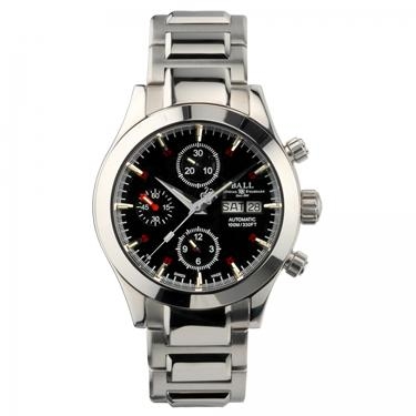 波尔工程师长官升级系列CM1020C-S2-BK男士自动机械表