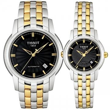 天梭宝环系列T97.2.483.51/T97.2.183.51男士机械机芯表