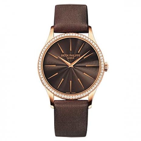 百达翡丽古典表系列4897R-001 玫瑰金女士机械机芯表