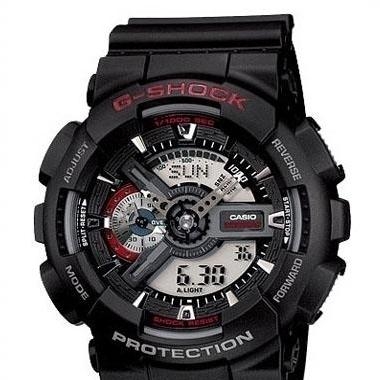 卡西欧G-SHOCK系列GA-110-1A男士机芯表