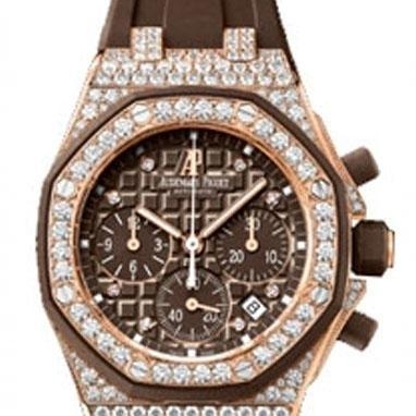 爱彼运动系列26092OK.ZZ.D080CA.01女士机械机芯表