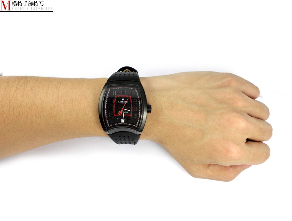 玛莎拉蒂-Deco系列 R8821105002 男士机械表特写