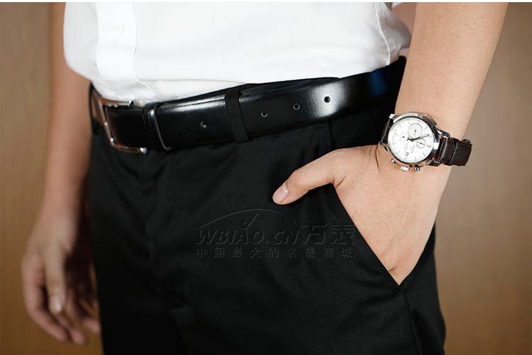 天梭TISSOT-PRC 200系列 T014.427.16.031.00 男士机械表 手模