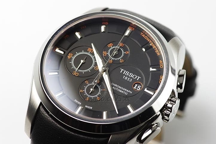 天梭TISSOT-库图系列 T035.627.16.051.01 男士机械表