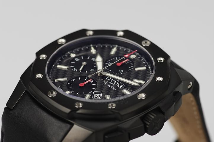 瑞士迪沃斯（DAVOSA）-Titanium Black Limited Edition系列 16150685 男士机械表