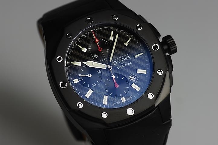 瑞士迪沃斯（DAVOSA）-Titanium Black Limited Edition系列 16150685 男士机械表