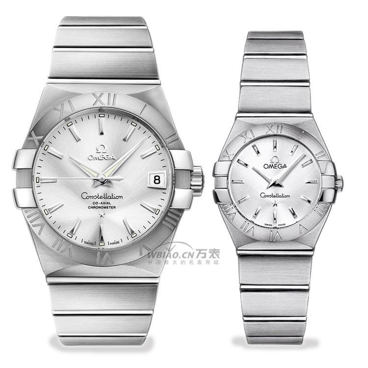 欧米茄Omega-星座系列 123.10.38.21.02.001、123.10.24.60.02.001情侣对表