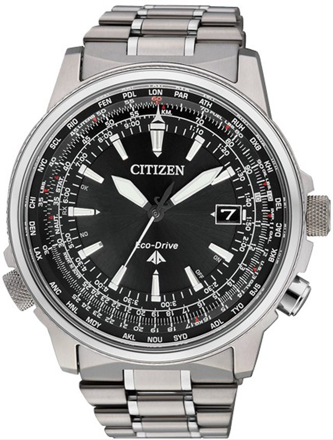 西铁城Citizen-光动能电波系列 CB0131-59E 男士光动能电波表