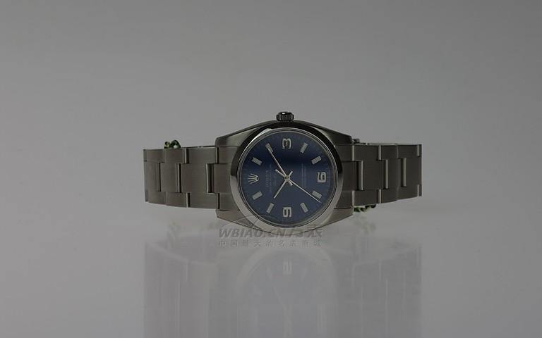 劳力士ROLEX-蚝式恒动系列 114200-70190蓝369伯 男士机械表