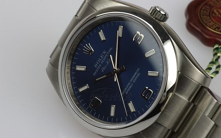 劳力士ROLEX-蚝式恒动系列 114200-70190蓝369伯 男士机械表