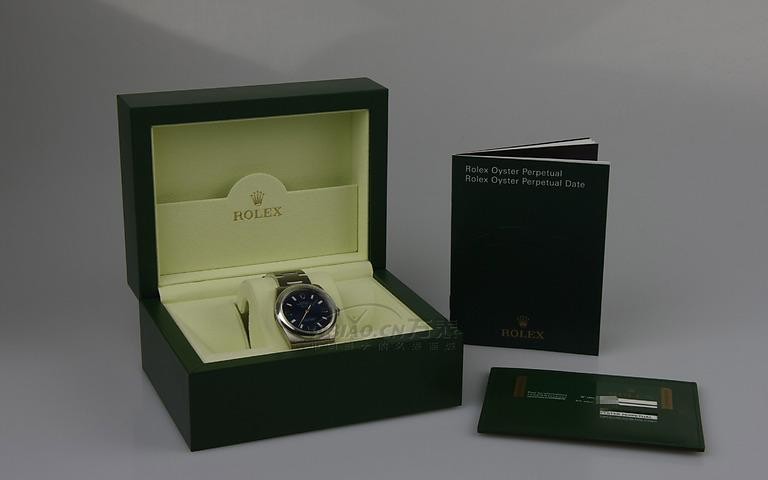 劳力士ROLEX-蚝式恒动系列 114200-70190蓝369伯 男士机械表