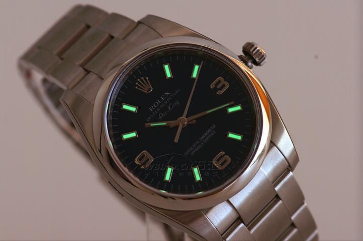 劳力士ROLEX-蚝式恒动系列 114200-70190蓝369伯 男士机械表