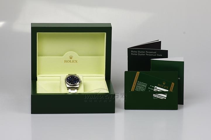 劳力士ROLEX-蚝式恒动系列 114200-70190蓝369伯 男士机械表