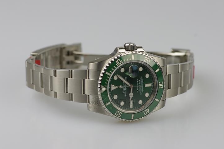 劳力士ROLEX-潜航者型系列 116610-LV-97200绿 男士机械表