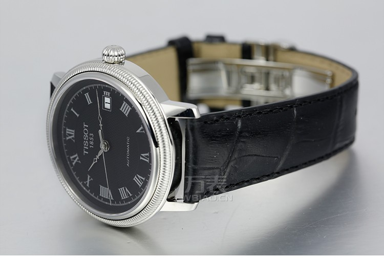 天梭TISSOT-港湾系列 T045.407.16.053.00 男士机械表 侧面