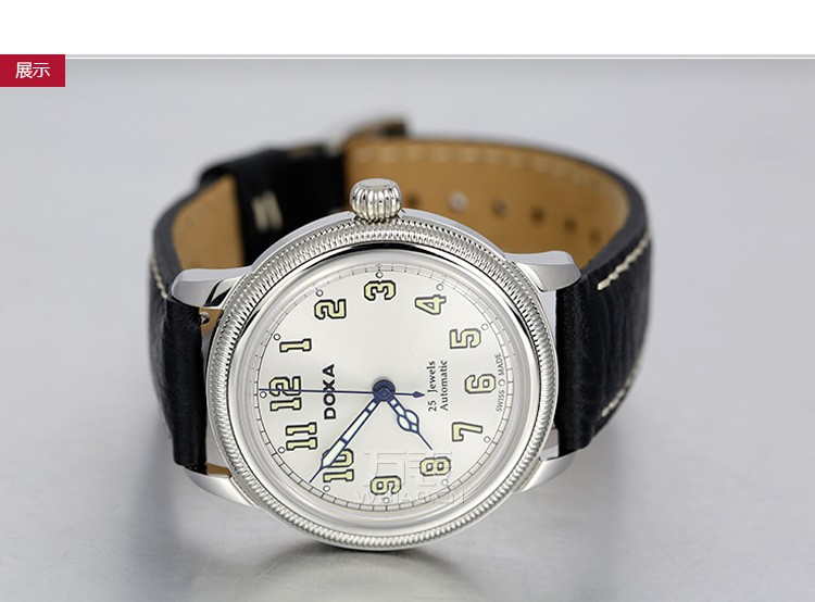 时度-复古系列 D116SSV 男士机械表（附送一条表带） 展示