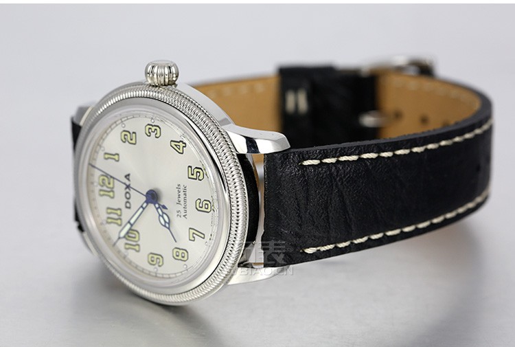 时度-复古系列 D116SSV 男士机械表（附送一条表带） 底侧