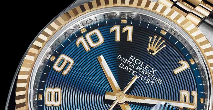 劳力士手表-日志型 36毫米 116233(蓝色同心圆纹)